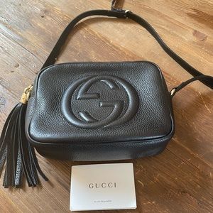 Gucci SOHO Leather Crossbody Bag
